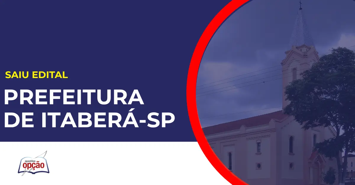 Igreja matriz da cidade de Itaberá em SP. Concurso Prefeitura de Itaberá.