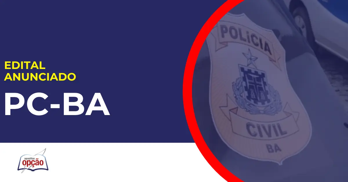 Logo do concurso PC BA