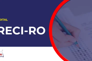 Pessoa preenchendo o gabarito concurso CRECI RO