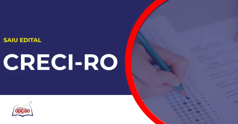 Pessoa preenchendo o gabarito concurso CRECI RO