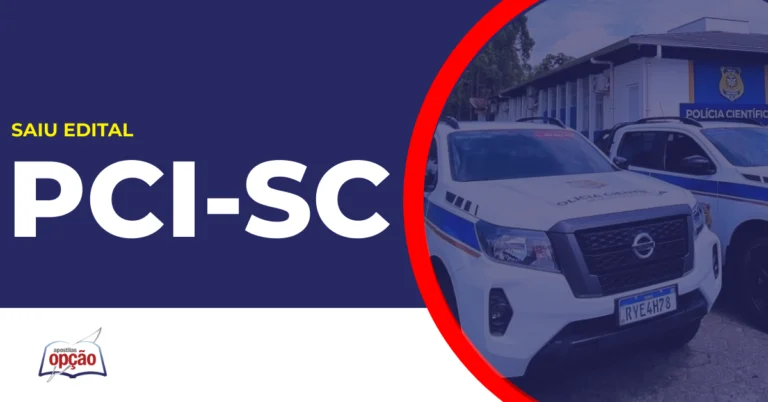 Viaturas PCI SC. Concurso Polícia Cientifica SC