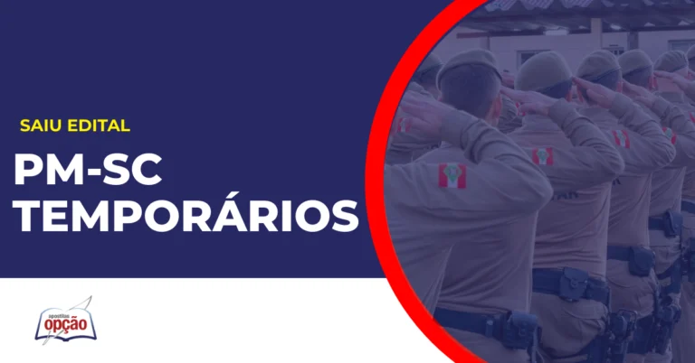 Policiais Militares SC. Concurso PM SC