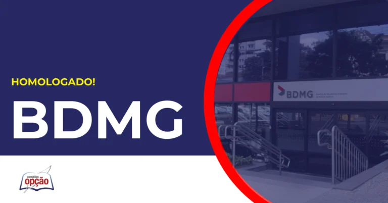 Agência BDMG. Concurso BDMG
