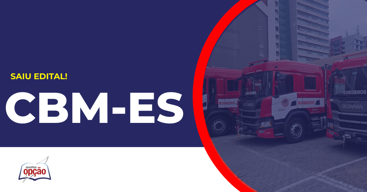 Viaturas CBM ES. Concurso Bombeiros ES