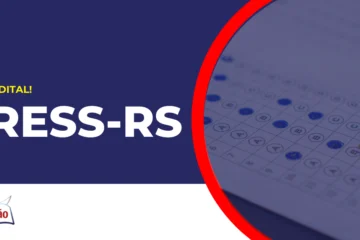 Pessoa preenchendo gabarito concurso CRESS RS