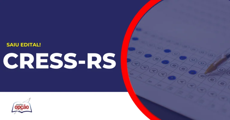 Pessoa preenchendo gabarito concurso CRESS RS