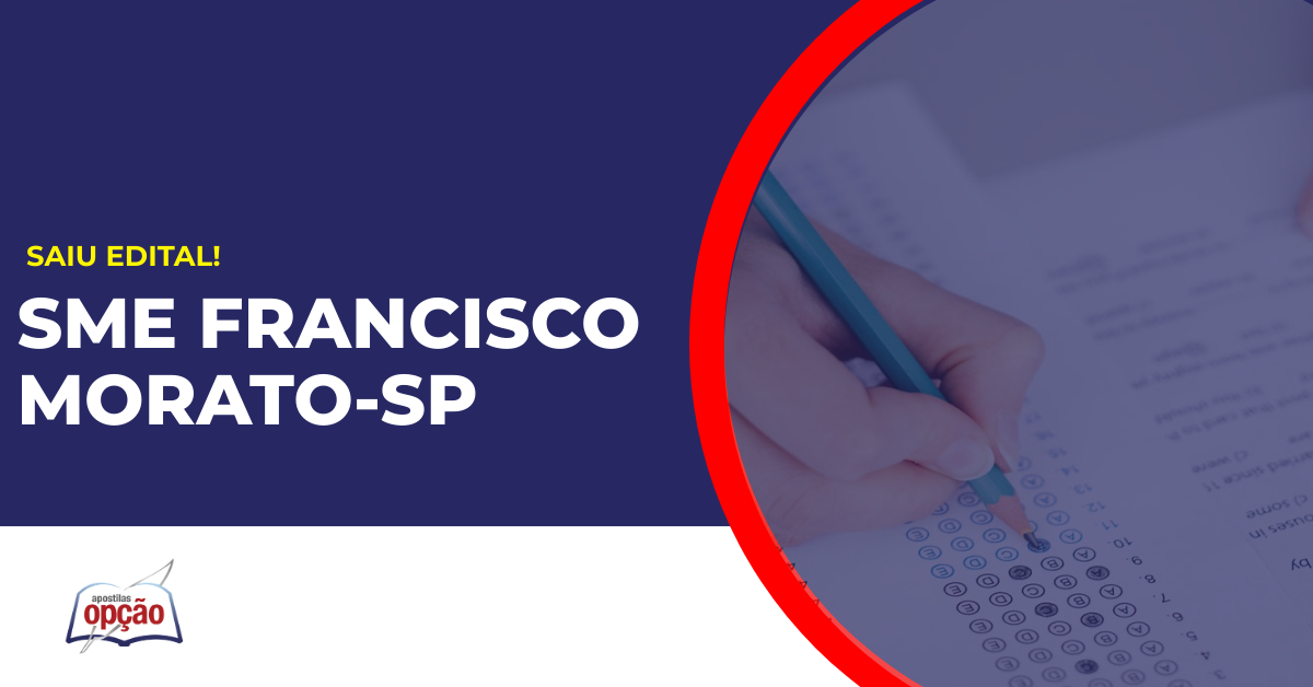 Pessoa preenchendo gabarito do concurso SME Francisco Morato