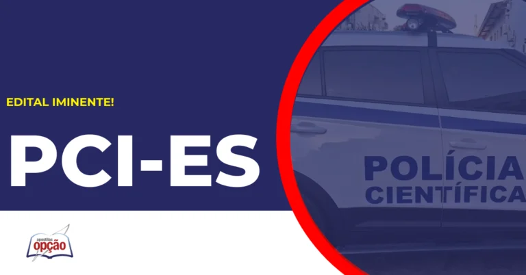 Viatura PCI ES. Concurso Polícia Científica ES