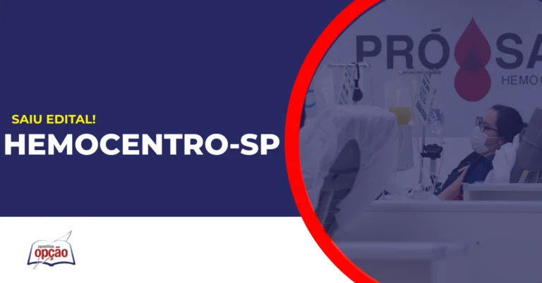 Sede Hemocentro SP. Concurso Hemocentro SP.