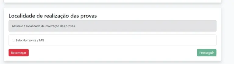 Passo a passo para fazer a inscrição concurso PC MG Administrativo