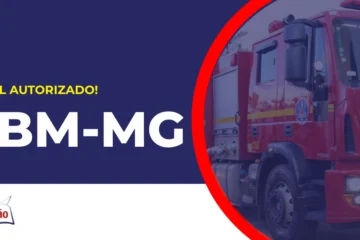 Caminhão do Corpo de Bombeiros MG. Concurso Bombeiros MG