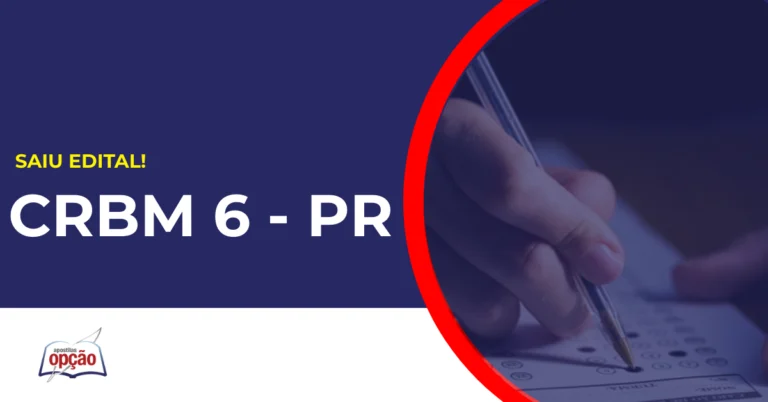 Pessoa preenchendo gabarito do concurso CRBM 6.