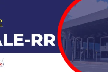 Imagem com fundo azul divulgando o Concurso ALE RR