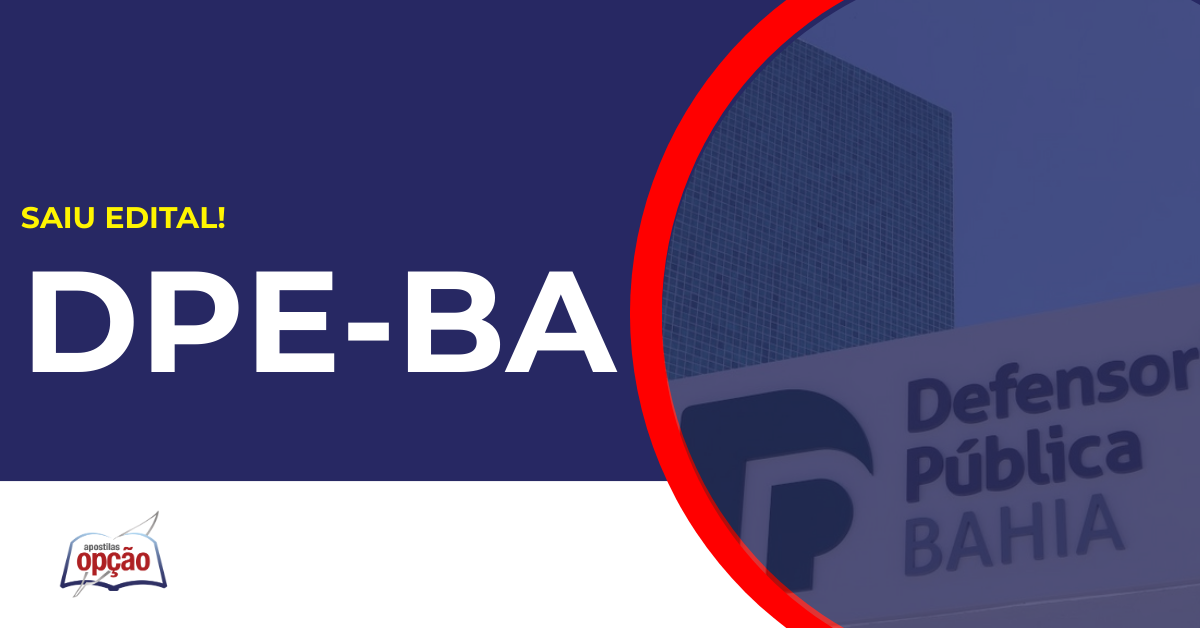 Sede DPE BA. Concurso DPE BA