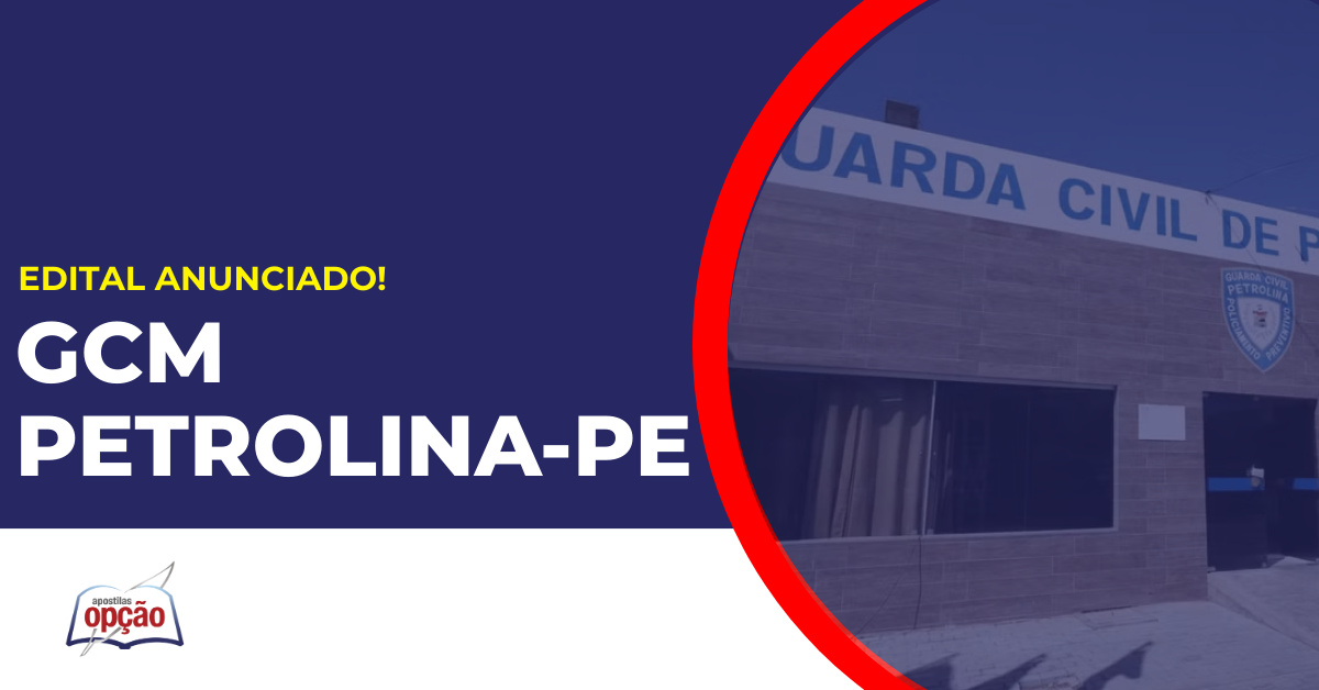Sede Guarda de Petrolina, concurso Guarda de Petrolina.