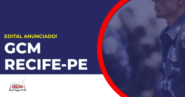 Guardas Municipais Recife. Concurso GCM Recife