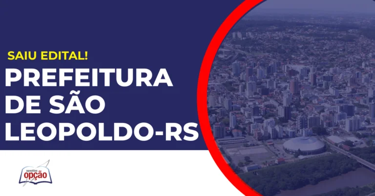 Cidade de São Leopoldo. Concurso Prefeitura de São Leopoldo