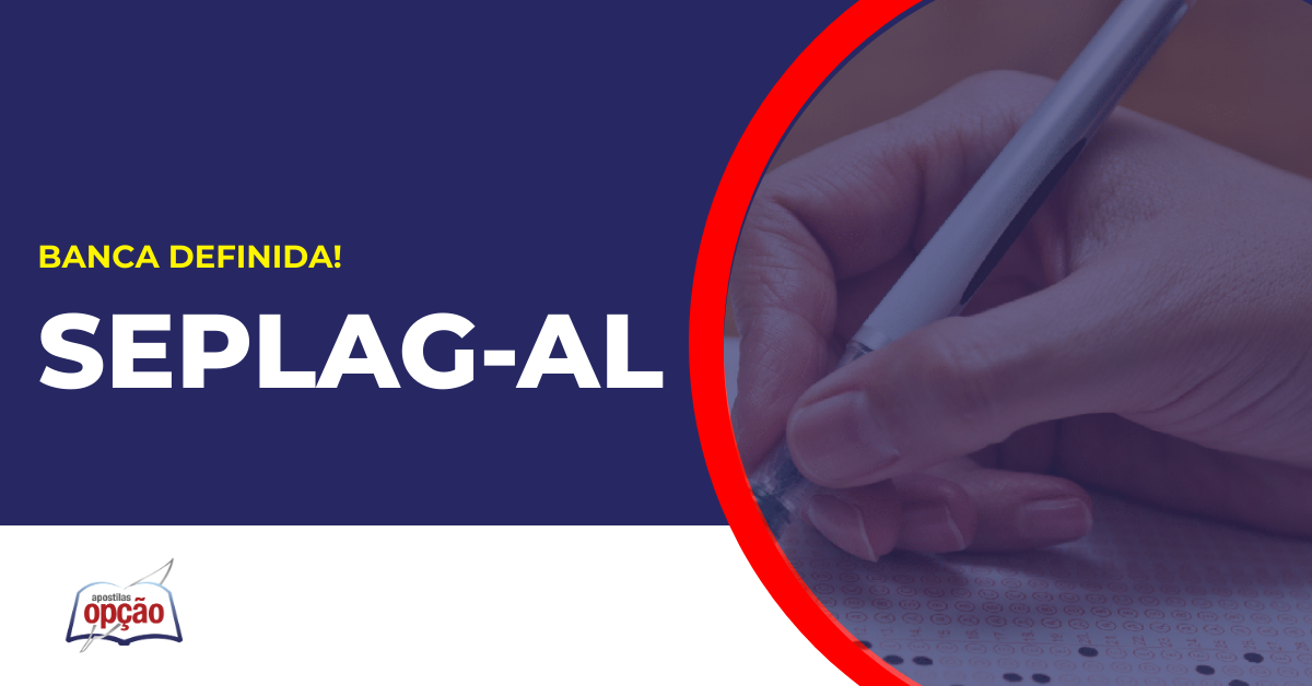 Pessoa preenchendo gabarito concurso Seplag AL