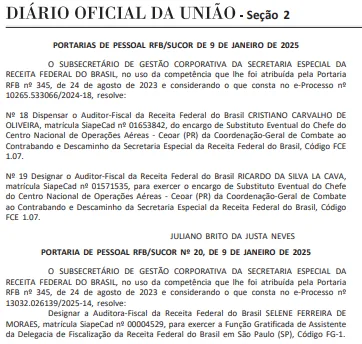 Nomeação do Concurso CVM