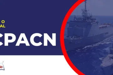 Imagem com fundo azul divulgando o Concurso Marinha Colégio Naval 2027