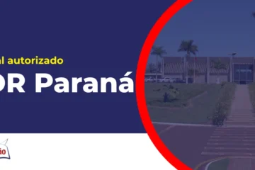 Imagem com fundo azul divulgando o Concurso IDR Paraná