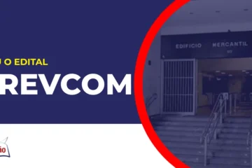 Imagem com fundo azul divulgando o Concurso Prevcom SP