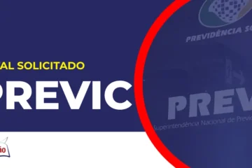 Imagem com fundo azul divulgando o Concurso Previc