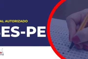 Imagem com fundo azul divulgando o Concurso SES PE 2026