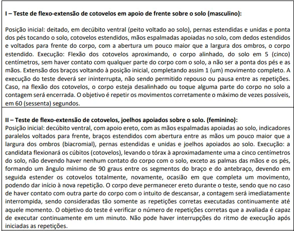 Teste de Aptidão Física (TAF) - Concurso Guarda de Sobral CE