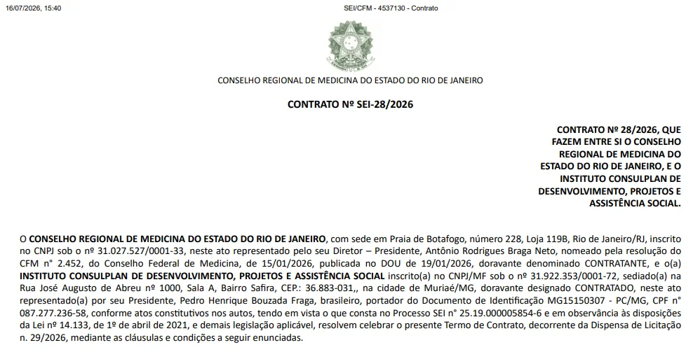 Concurso Cremerj: Banca definida! Edital em breve!
