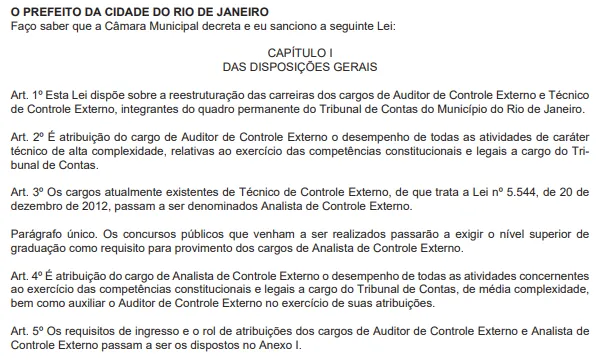 Concurso TCM RJ: Edital é previsto na LDO 2027!