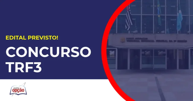 Concurso TRF3 tem edital previsto