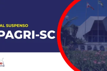 Imagem com fundo azul divulgando o Concurso Epagri SC
