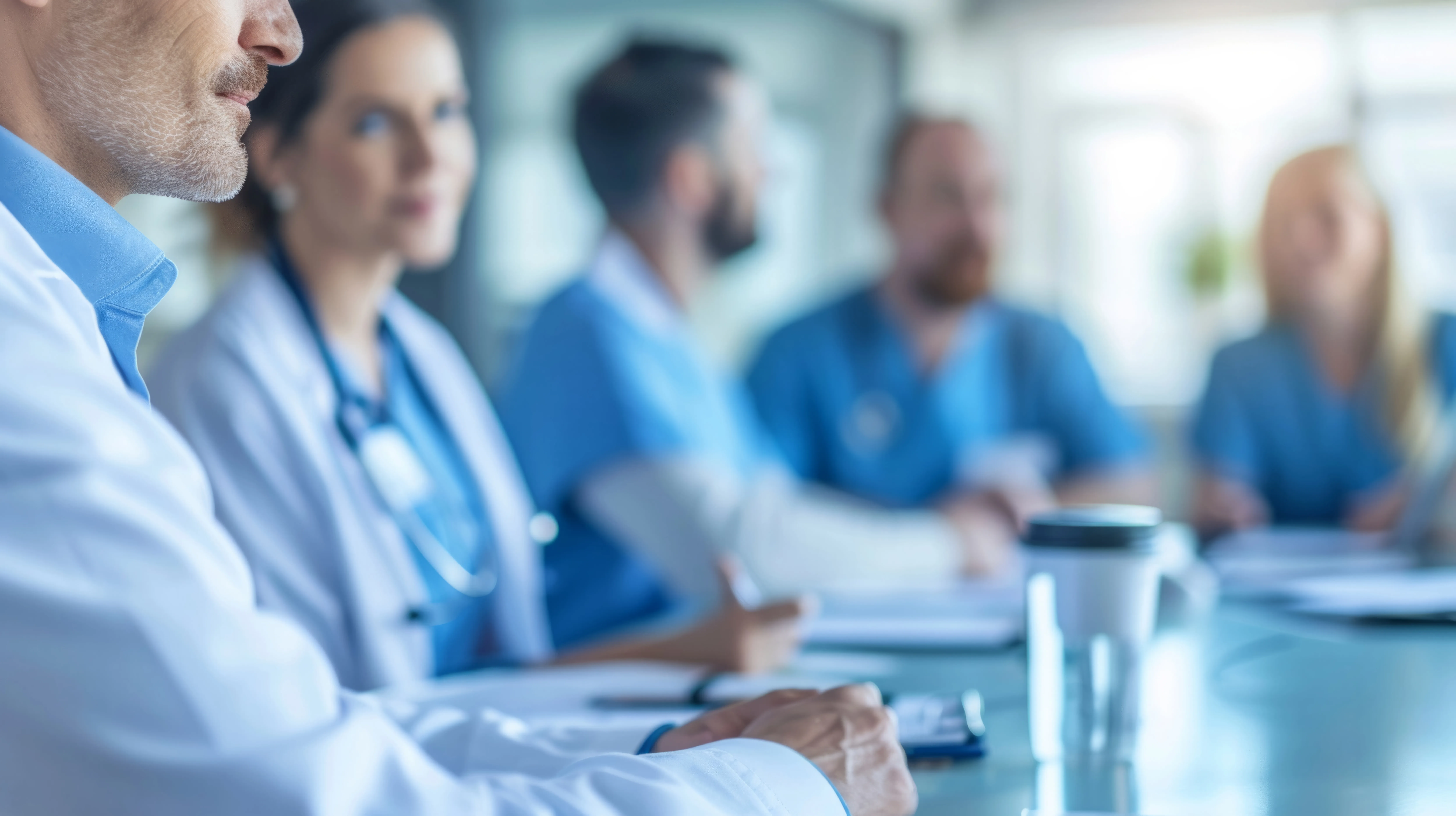 Reunião de médicos