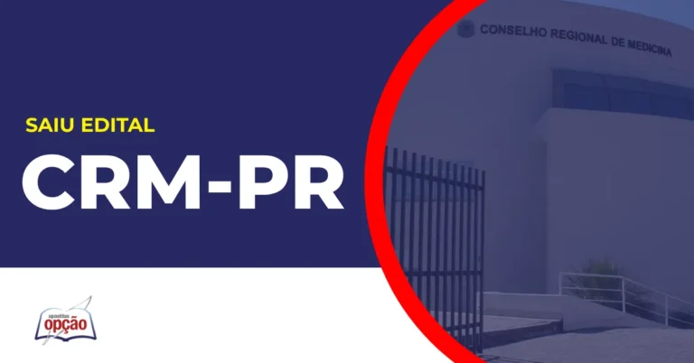 Imagem da fachada do crm pr para divulgar o Concurso CRM PR 2026