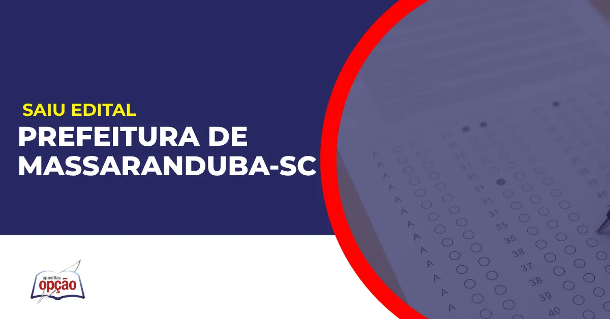 Gabarito do Concurso Prefeitura de Massaranduba SC