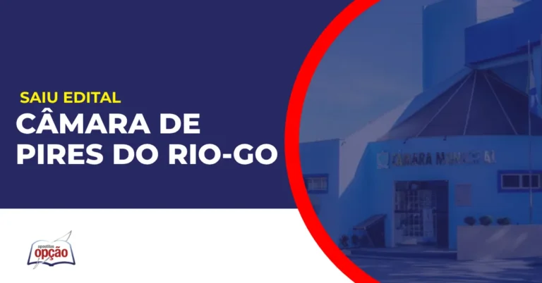 Fachada da Câmara de Pires do Rio GO