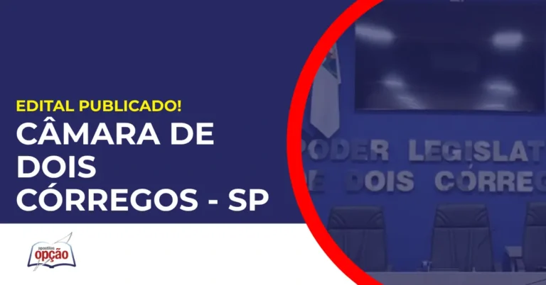 Concurso Câmara de Dois Córregos SP