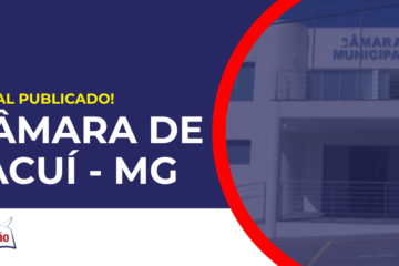 Concurso Câmara de Jacuí MG