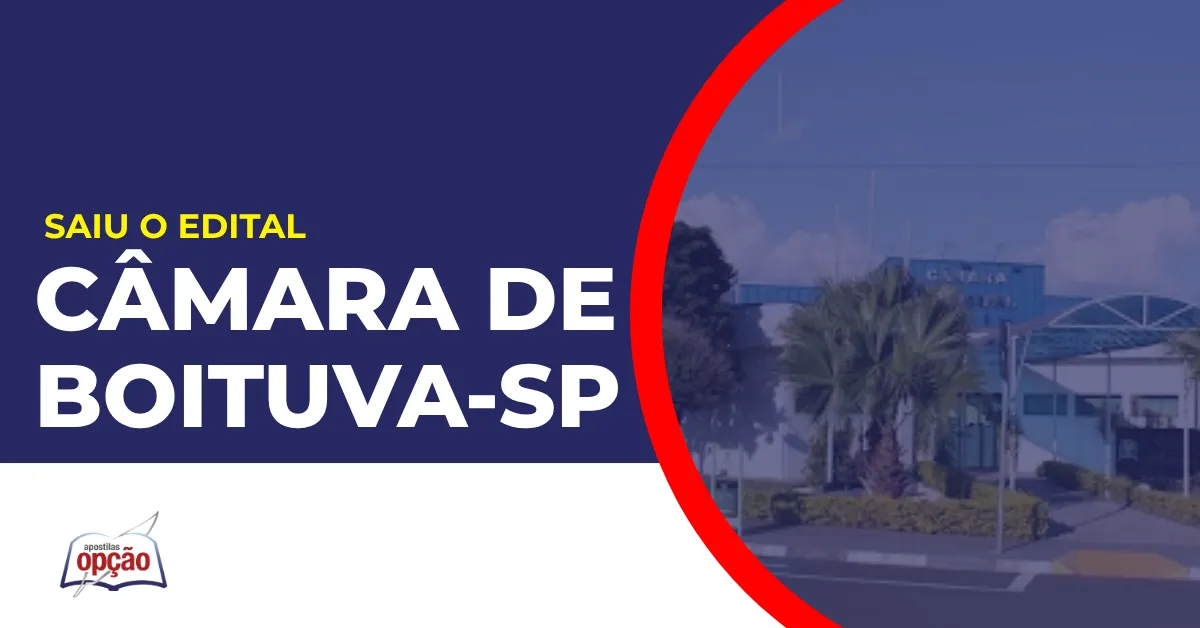Fachada da Câmara de Boituva SP