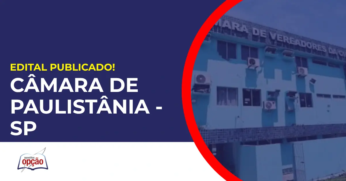 Concurso Câmara de Paulistânia SP