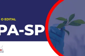 Imagem dom fundo azul divulgando o Concurso IPA SP