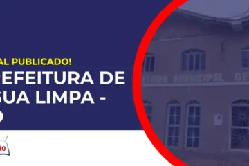 Concurso Prefeitura de Água Limpa GO