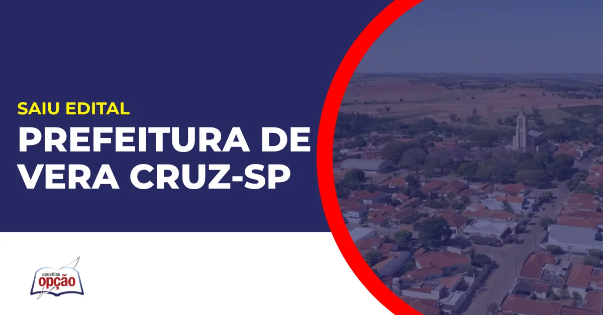 Vista panorâmica da cidade de vera cruz São Paulo