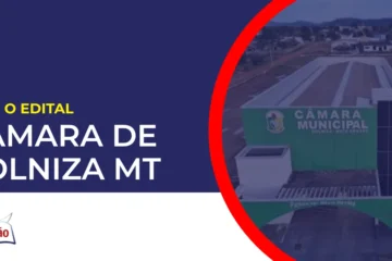 concurso câmara de colniza mt fachada da câmara municipal com vista aérea do prédio