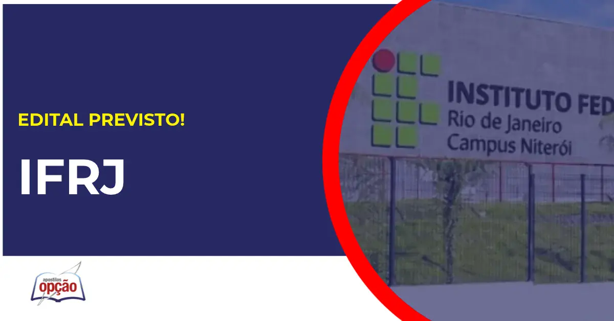 Concurso IFRJ tem edital previsto.