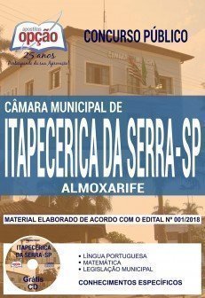 Apostila Concurso Câmara de Itapecerica da Serra 2018 - ALMOXARIFE