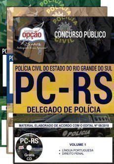 Apostila Concurso PC RS 2018 - DELEGADO DE POLÍCIA