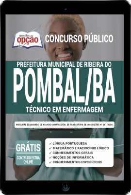 Apostila Prefeitura de Ribeira do Pombal - BA em PDF - Técnico em Enfermagem