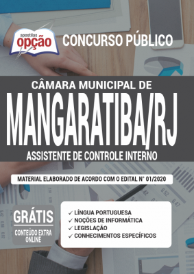 Apostila Câmara de Mangaratiba - RJ - Assistente de Controle Interno